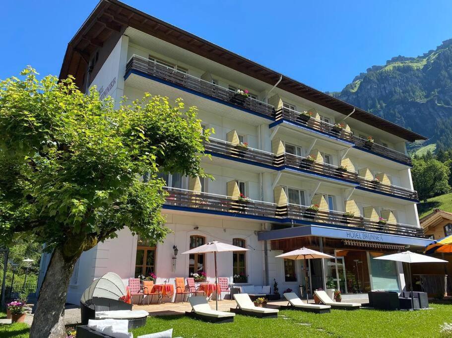 Apartment With Great View At Residence Brunner Wengen Esterno foto
