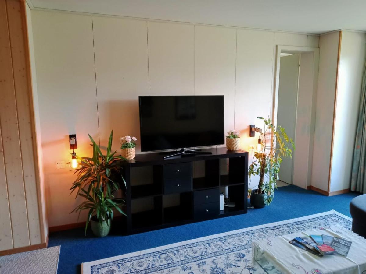 Apartment With Great View At Residence Brunner Wengen Esterno foto